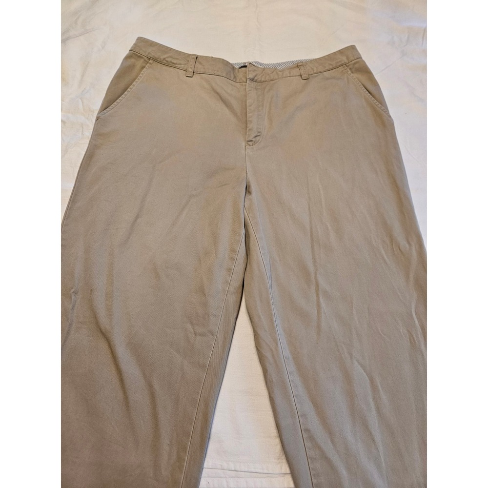 Tommy Hilfiger Chino Straight Leg Pants Tan Casual Everyday Comfort Size‎ 14